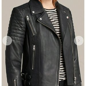 ALLSAINTS Papin Leather Biker Jacket